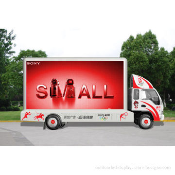 8mm Smd Mobile Truck Mounted Led Screen Electronic Signs Outdoor
